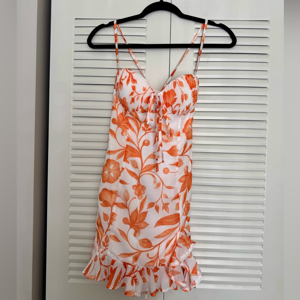 12th Tribe Belle Floral Mini Dress - Picture 5 of 7